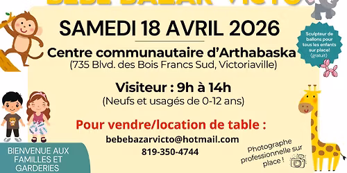 B\u00e9b\u00e9 Bazar Victoriaville