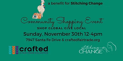Stitching Change Community Shopping Event