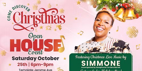 Come Discover Christmas Opening House Event