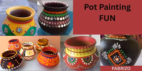 Pot Painting Fun