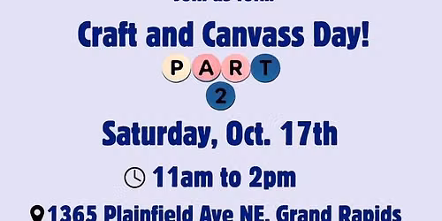Craft & Canvass Day: Part 2