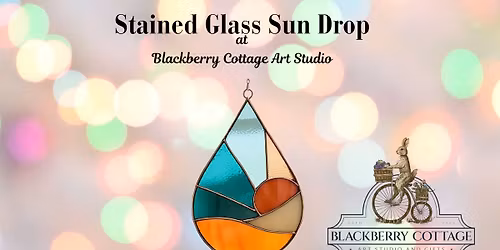 Stained Glass Sun Drop