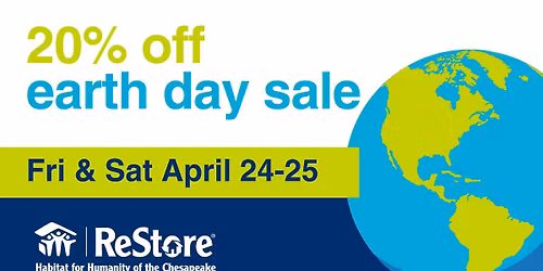 Timonium ReStore Earth Day Sale