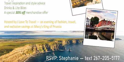 Macy\u2019s & CIE Travel Event 