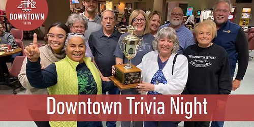 Downtown Trivia Night at the Tiffin Masonic Lodge 77