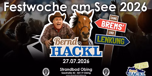 Bernd Hackl on Stage | Festwoche am See 2026