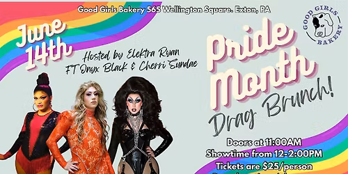 Good Girls Bakery Drag Pride Brunch