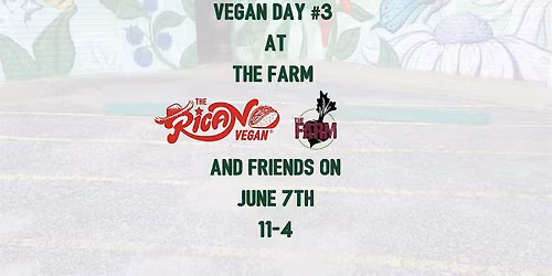 VEGAN DAY #3 WITH THE RICAN VEGAN & FRIENDS