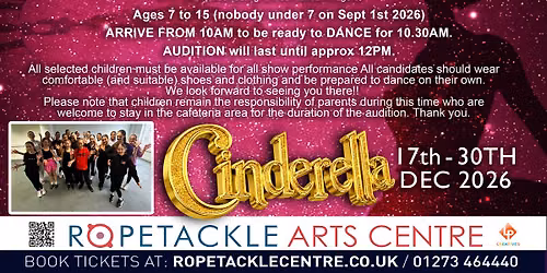 Panto juves auditions!