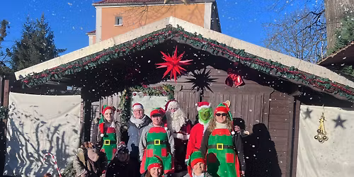 Komm den Weihnachtsmann besuchen