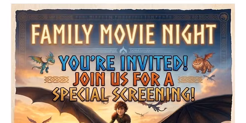 Church family movie night