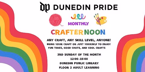 Dunedin Pride Monthly Crafternoons