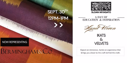 From Loom to Room: The Art of Hand-Woven Ikat & Velvet