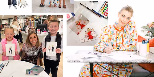 Live Portrait Painting - Watercolor Artist Laura Wright