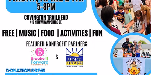 \ud83c\udf89 Kidz Block Party: \ud83d\udc90Spring Into Service ft. Brooke it Forward and Hope House