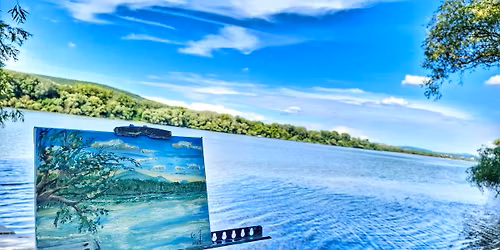 Ny\u00e1ri fest\u0151kurzus az esztergomi  Duna-parton