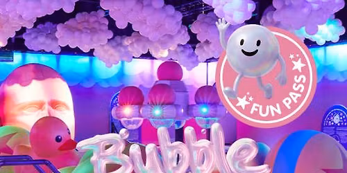 Bubble Planet Fun Pass: Your Unlimited Access to Bubble Planet Seattle until the final day of the exhibit.