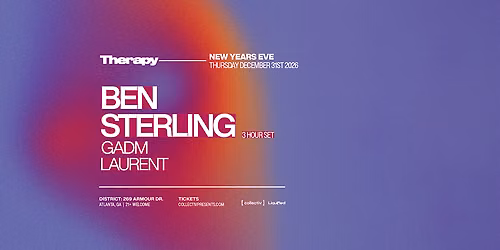 NYE w\/ BEN STERLING | December 31st 2026 | District Atlanta
