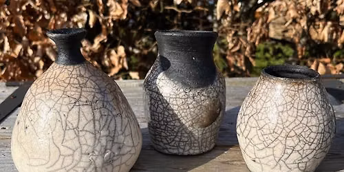 Raku Pottery Workshop with Peter Graham