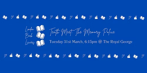 London Book Lovers - Tenth Meet: The Memory Police
