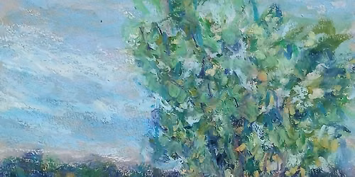 Oil Pastel Painting Class, "Summer Reflections"