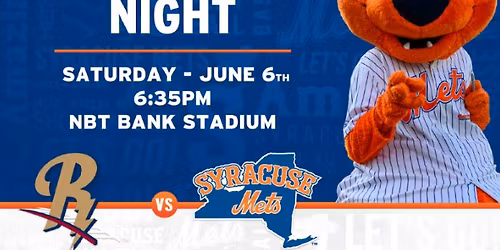 Little League Night at the Syracuse Mets