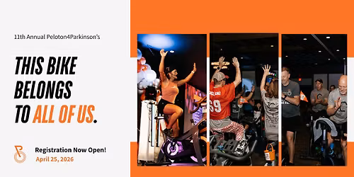 11th Annual Peloton4Parkinson's Ride