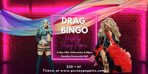 Drag Bingo- Dunalley Community Hall