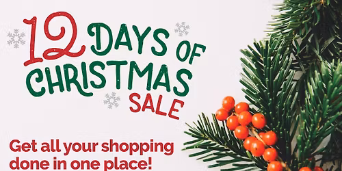 12 Days of Christmas Sales