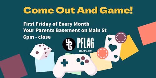 Monthly Meetup - Come Out And Game!