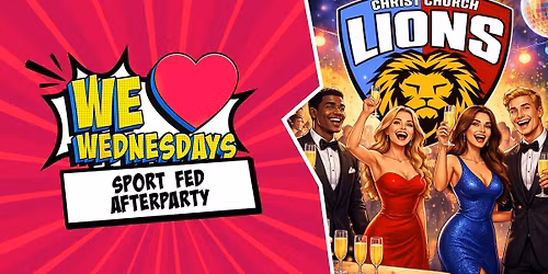 We Love Wednesdays:  \ud83c\udfc6 Sports Fed Afterparty \ud83c\udfc6