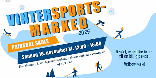 Vintersportsmarked 2025 Prinsdal skole