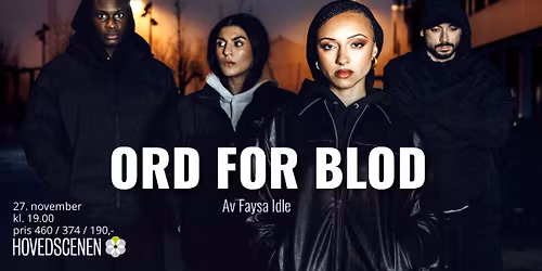 Riksteatret: Ord for blod