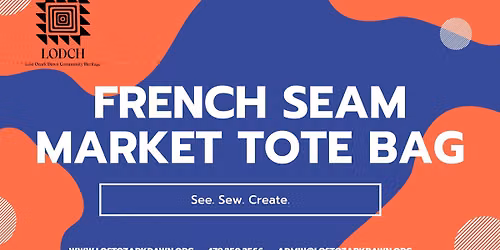 French Seam Market Tote