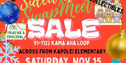 Holiday Sidewalk Swap Meet and Collectibles Sale!
