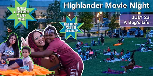 Highlander Movie Night: A Bug's Life