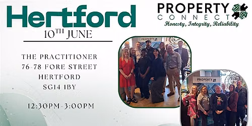 Property Connect Hertfordshire's Premier Monthly property networking