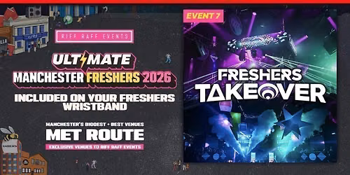 DAY 4: RIFF RAFF ULTIMATE MMU FRESHERS : FRESHERS TAKEOVER @ \u26a1\ufe0f AMBERS