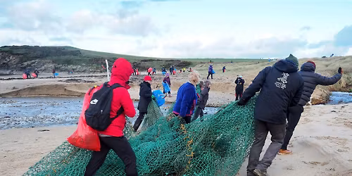 Beach clean at West Shore