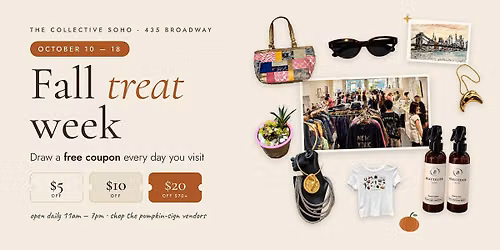 Fall Treat Week at The Collective SoHo