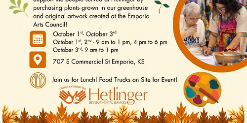 Hetlinger Fall Plant & Art Sale