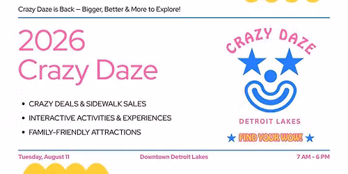 Crazy Daze 2026