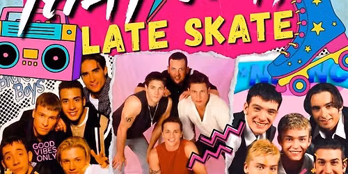 Adult 90\u2019s Boy Band Skate