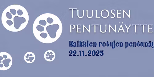 Tuulosen pentun\u00e4yttely 22.11.2025 