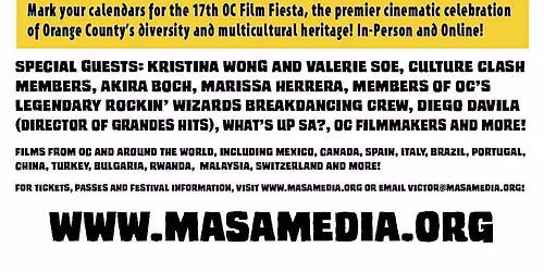17th OC Film Fiesta Oct. 8-18 in Santa Ana
