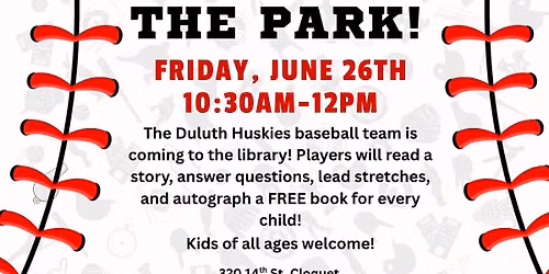 Duluth Huskies Knock Summer Reading Out of the Park!