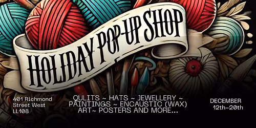 Holiday Pop-Up Shop presented by PH1 Studios | FREE