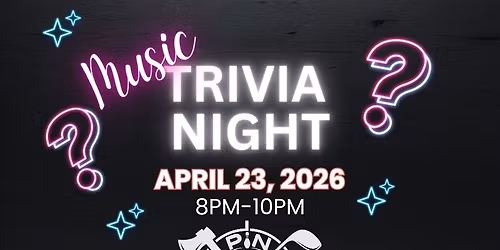 Music Trivia at Pin Seekers - April 23, 2026