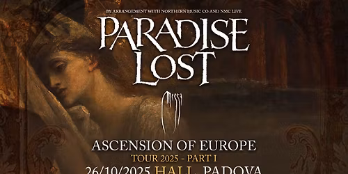 Paradise Lost + Messa | Padova, Hall