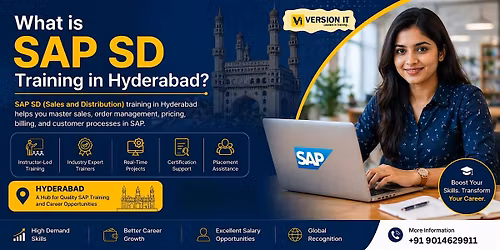 SAP SD Training in Hyderabad | Job-Oriented Certification Program